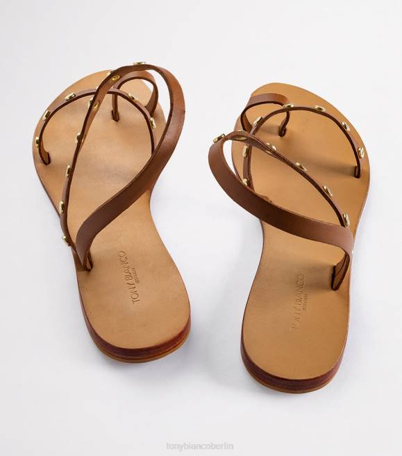 Sandalen| de Tony Bianco Frauen Finola-Wohnungen bräunen 4624621